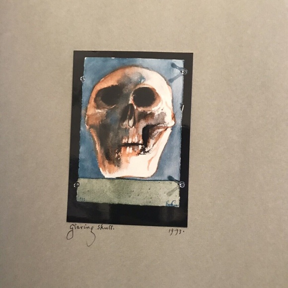 LEONARD BASKIN NATIVE AMERICAN WOLF ROBE ARCHIVE SIGNED ART PAINTING BOOK YALE - Picture 9 of 9